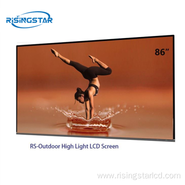 Outdoor LCD Display Screen 86inch
